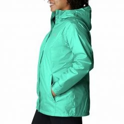 Plus Size Columbia Arcadia II Omni-Tech Hooded Rain Jacket Wild Fuchsia -Columbia Shop unnamed file 4686