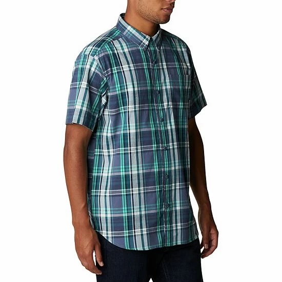 Big & Tall Columbia Rapid Rivers Regular-Fit Plaid Woven Button-Down Shirt Mountain Medium Plaid Big & Tall Columbia Rapid Rivers Regular-Fit Plaid Woven Button-Down Shirt Mountain Medium Plaid -Columbia Shop unnamed file 4729
