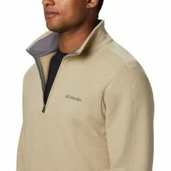 Men's Columbia Great Hart Mountain III Quarter-Zip Pullover Delta -Columbia Shop unnamed file 473
