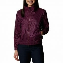 Women's Columbia Sunny City Windbreaker Jacket Marionberry -Columbia Shop unnamed file 4740