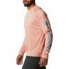 Columbia Fork Stream™ Heather Long Sleeve Shirt Coral Reef Heather -Columbia Shop unnamed file 4754