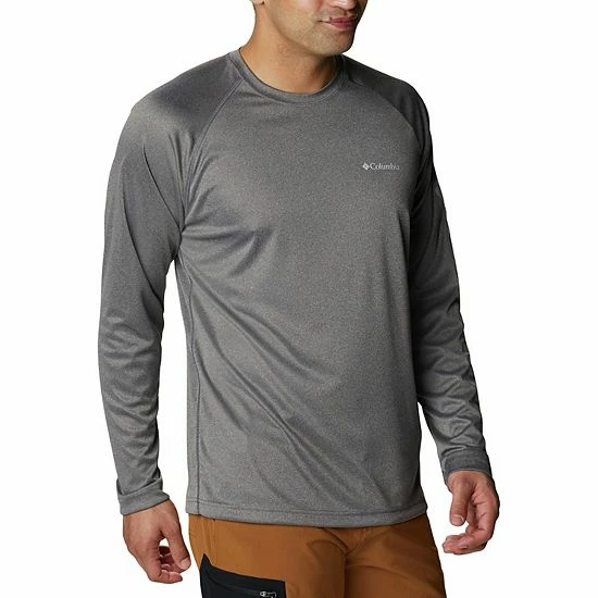 Columbia Fork Stream™ Heather Long Sleeve Shirt Coral Reef Heather Columbia Fork Stream™ Heather Long Sleeve Shirt Coral Reef Heather -Columbia Shop unnamed file 4755