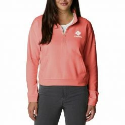 Women's Columbia Trek French Terry 1/2-Zip Sweatshirt Black -Columbia Shop unnamed file 4770