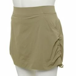 Plus Size Columbia Anytime Casual Ruched Skort Nocturnal -Columbia Shop unnamed file 4778