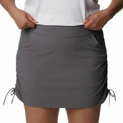 Plus Size Columbia Anytime Casual Ruched Skort Nocturnal -Columbia Shop unnamed file 4779