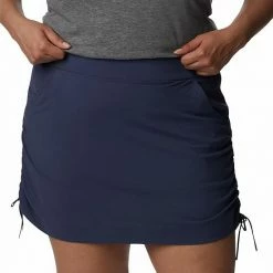 Plus Size Columbia Anytime Casual Ruched Skort Nocturnal -Columbia Shop unnamed file 4780