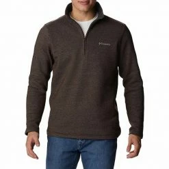 Men's Columbia Great Hart Mountain III Quarter-Zip Pullover Delta -Columbia Shop unnamed file 479