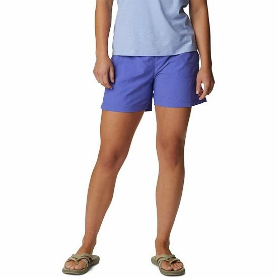 Women's Columbia Sandy River UPF 30 Shorts Dark Sapphire 6 Women's Columbia Sandy River UPF 30 Shorts Dark Sapphire - Image 4