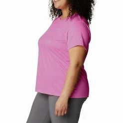 Plus Size Columbia Hike Crewneck Active Tee Wild Fuchsia Heather 19 Plus Size Columbia Hike Crewneck Active Tee Wild Fuchsia Heather -Columbia Shop unnamed file 4823