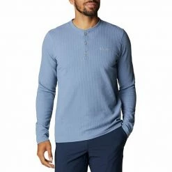 Men's Columbia Pine Peak Waffle Henley Bluestone 7 Men's Columbia Pine Peak Waffle Henley Bluestone -Columbia Shop unnamed file 4846