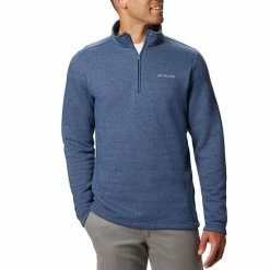 Men's Columbia Great Hart Mountain III Quarter-Zip Pullover Delta -Columbia Shop unnamed file 486