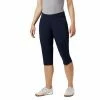 Women's Columbia Anytime Casual Pull-On Capri Pants Dark Nocturnal -Columbia Shop unnamed file 4882