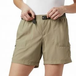 Women's Columbia Sandy River Water-Resistant Cargo Shorts Elk -Columbia Shop unnamed file 4901