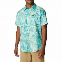 Men's Columbia Utilizer Printed Woven Button-Down Shirt Nimbus Grey 22 Men's Columbia Utilizer Printed Woven Button-Down Shirt Nimbus Grey -Columbia Shop unnamed file 4916