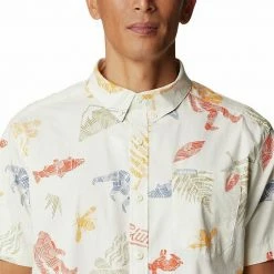 Columbia Rapid Rivers™ Printed Short Sleeve Shirt Ancient Fossil -Columbia Shop unnamed file 4924
