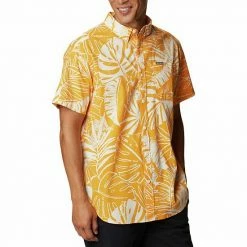 Columbia Rapid Rivers™ Printed Short Sleeve Shirt Ancient Fossil -Columbia Shop unnamed file 4931