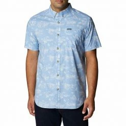 Columbia Rapid Rivers™ Printed Short Sleeve Shirt Ancient Fossil -Columbia Shop unnamed file 4933