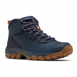 Columbia Newton Ridge Plus II Waterproof Men's Hiking Boots Petrol Blue -Columbia Shop unnamed file 517