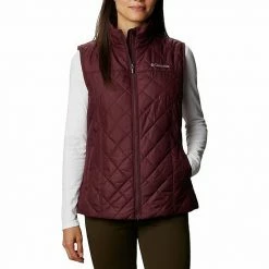 Women's Columbia Copper Crest™ Quilted Vest Red Lily -Columbia Shop unnamed file 532