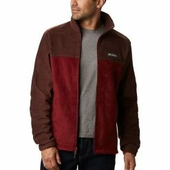 Men's Columbia Steens Mountain™ Full-Zip Fleece Jacket Black Olive Green -Columbia Shop unnamed file 54