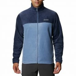 Men's Columbia Steens Mountain™ Full-Zip Fleece Jacket Black Olive Green -Columbia Shop unnamed file 55