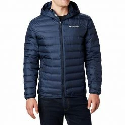 Men's Columbia Lake 22™ Down Hooded Jacket Collegiate Navy -Columbia Shop unnamed file 581