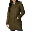 Women's Columbia Suttle Mountain Faux-Fur Hood Insulated Coat Olive Green -Columbia Shop unnamed file 60