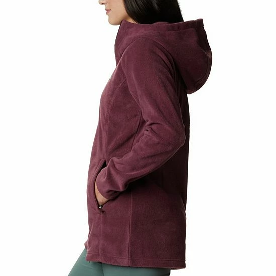 Women's Columbia Benton Springs Fleece Hooded Jacket Spruce 5 Women's Columbia Benton Springs Fleece Hooded Jacket Spruce - Image 3