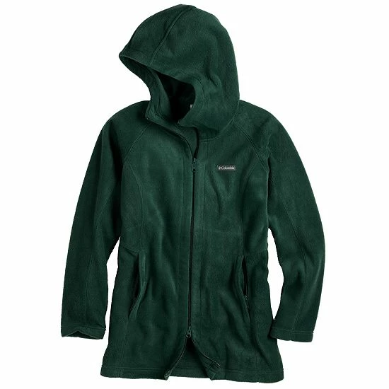Women's Columbia Benton Springs Fleece Hooded Jacket Spruce 8 Women's Columbia Benton Springs Fleece Hooded Jacket Spruce - Image 6