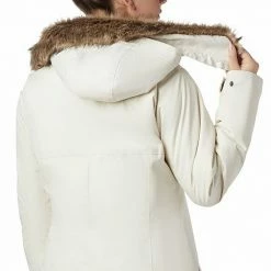 Women's Columbia Suttle Mountain Faux-Fur Hood Insulated Coat Olive Green -Columbia Shop unnamed file 64