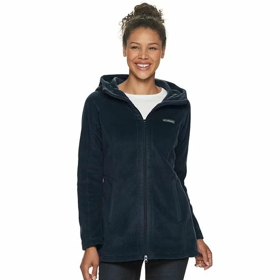 Women's Columbia Benton Springs Fleece Hooded Jacket Spruce 11 Women's Columbia Benton Springs Fleece Hooded Jacket Spruce - Image 9