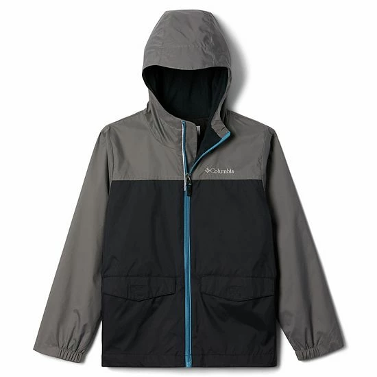 Boys 4-20 Columbia Rain-zilla Fleece-lined Rain Jacket Deep Marine 7 Boys 4-20 Columbia Rain-zilla Fleece-lined Rain Jacket Deep Marine - Image 5