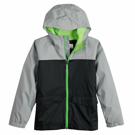 Boys 4-20 Columbia Rain-zilla Fleece-lined Rain Jacket Deep Marine 8 Boys 4-20 Columbia Rain-zilla Fleece-lined Rain Jacket Deep Marine - Image 6