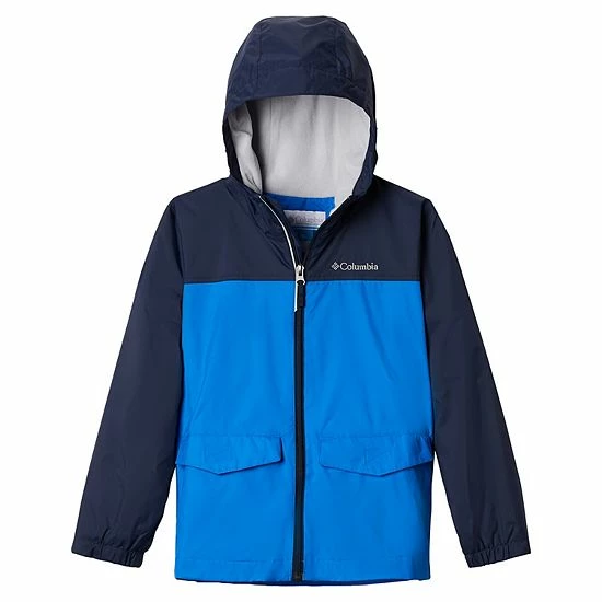 Boys 4-20 Columbia Rain-zilla Fleece-lined Rain Jacket Deep Marine 18 Boys 4-20 Columbia Rain-zilla Fleece-lined Rain Jacket Deep Marine - Image 16
