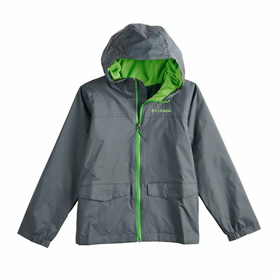 Boys 4-20 Columbia Rain-zilla Fleece-lined Rain Jacket Deep Marine 21 Boys 4-20 Columbia Rain-zilla Fleece-lined Rain Jacket Deep Marine - Image 19