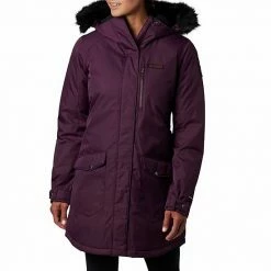 Women's Columbia Suttle Mountain Faux-Fur Hood Insulated Coat Olive Green -Columbia Shop unnamed file 69