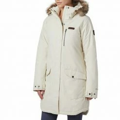 Women's Columbia Suttle Mountain Faux-Fur Hood Insulated Coat Olive Green -Columbia Shop unnamed file 73
