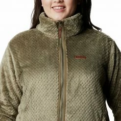 Plus Size Columbia Fireside Sherpa Fleece Jacket Dark Nocturnal -Columbia Shop unnamed file 730