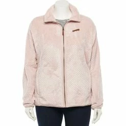 Plus Size Columbia Fireside Sherpa Fleece Jacket Dark Nocturnal -Columbia Shop unnamed file 733