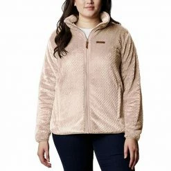 Plus Size Columbia Fireside Sherpa Fleece Jacket Dark Nocturnal -Columbia Shop unnamed file 740