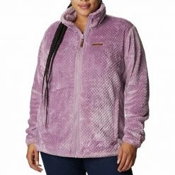 Plus Size Columbia Fireside Sherpa Fleece Jacket Dark Nocturnal -Columbia Shop unnamed file 742