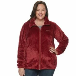 Plus Size Columbia Fireside Sherpa Fleece Jacket Dark Nocturnal -Columbia Shop unnamed file 744