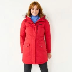 Women's Columbia Suttle Mountain Faux-Fur Hood Insulated Coat Olive Green -Columbia Shop unnamed file 76