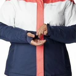 Women's Columbia Tipton Peak II Insulated Colorblock Jacket Spring Blue Blue Chil -Columbia Shop unnamed file 771