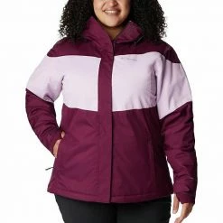 Women's Columbia Tipton Peak II Insulated Colorblock Jacket Spring Blue Blue Chil -Columbia Shop unnamed file 777