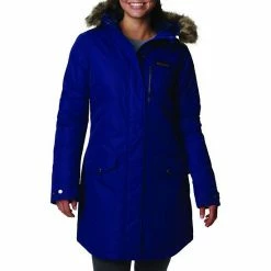 Women's Columbia Suttle Mountain Faux-Fur Hood Insulated Coat Olive Green -Columbia Shop unnamed file 79