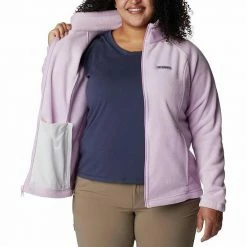 Plus Size Columbia Benton Springs Full-Zip Fleece Jacket Dark Ivy -Columbia Shop unnamed file 83