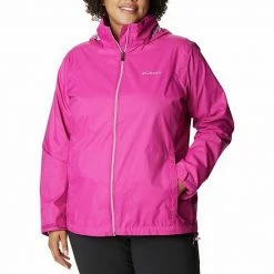 Plus Size Columbia Switchback III Hooded Packable Jacket Miami