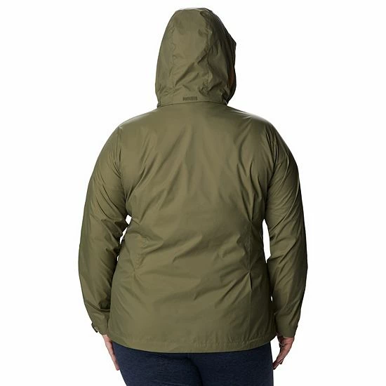 Plus Size Columbia Switchback III Hooded Packable Jacket Miami 4 Plus Size Columbia Switchback III Hooded Packable Jacket Miami - Image 2