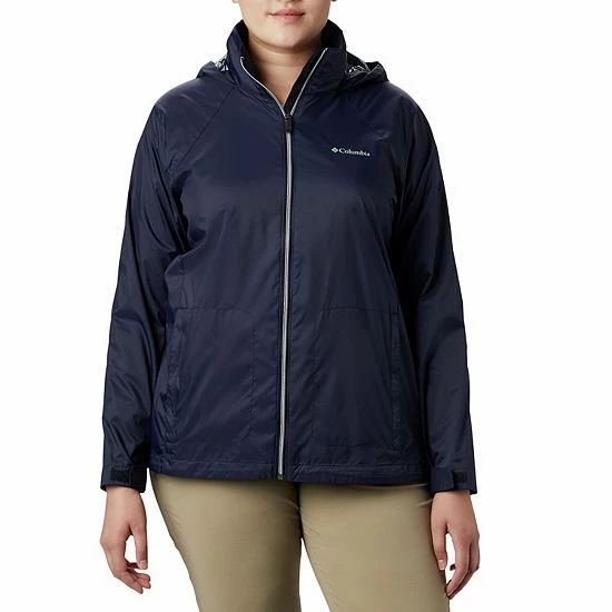 Plus Size Columbia Switchback III Hooded Packable Jacket Miami 14 Plus Size Columbia Switchback III Hooded Packable Jacket Miami - Image 12